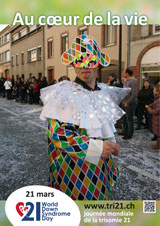 Affiche pour la journée mondiale de la trisomie 21