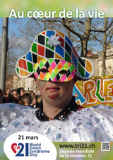 Affiche pour la journée mondiale de la trisomie 21