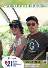 Affiche pour la journée mondiale de la trisomie 21