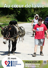 Affiche pour la journée mondiale de la trisomie 21