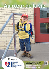 Affiche pour la journée mondiale de la trisomie 21
