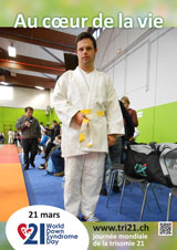 Affiche pour la journée mondiale de la trisomie 21