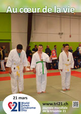 Affiche pour la journée mondiale de la trisomie 21