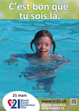 Affiche pour la journée mondiale de la trisomie 21