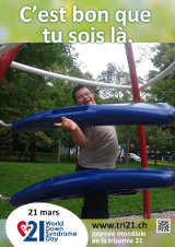 Affiche pour la journée mondiale de la trisomie 21