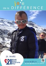 Affiche pour la journée mondiale de la trisomie 21