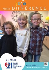Affiche pour la journée mondiale de la trisomie 21