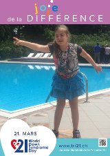Affiche pour la journée mondiale de la trisomie 21