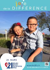 Affiche pour la journée mondiale de la trisomie 21
