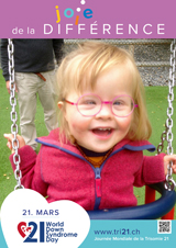 Affiche pour la journée mondiale de la trisomie 21
