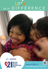 Affiche pour la journée mondiale de la trisomie 21