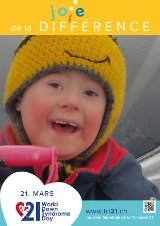 Affiche pour la journée mondiale de la trisomie 21