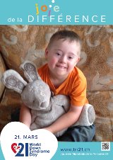 Affiche pour la journée mondiale de la trisomie 21