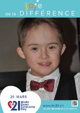 Affiche pour la journée mondiale de la trisomie 21