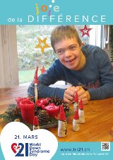 Affiche pour la journée mondiale de la trisomie 21