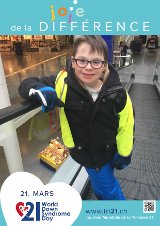 Affiche pour la journée mondiale de la trisomie 21