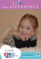 Affiche pour la journée mondiale de la trisomie 21