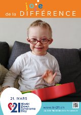 Affiche pour la journée mondiale de la trisomie 21