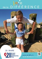 Affiche pour la journée mondiale de la trisomie 21