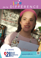 Affiche pour la journée mondiale de la trisomie 21