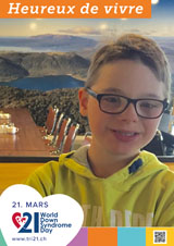 Affiche pour la journée mondiale de la trisomie 21
