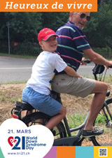 Affiche pour la journée mondiale de la trisomie 21