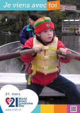 Affiche pour la journée mondiale de la trisomie 21