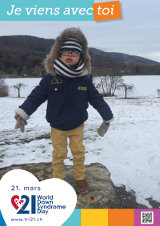 Affiche pour la journée mondiale de la trisomie 21
