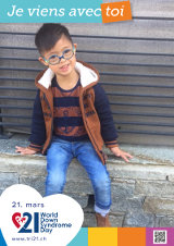 Affiche pour la journée mondiale de la trisomie 21