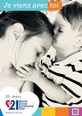 Affiche pour la journée mondiale de la trisomie 21