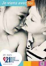 Affiche pour la journée mondiale de la trisomie 21