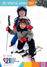 Affiche pour la journée mondiale de la trisomie 21