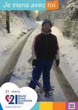 Affiche pour la journée mondiale de la trisomie 21