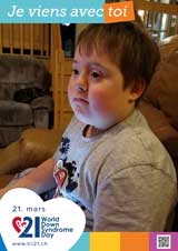 Affiche pour la journée mondiale de la trisomie 21