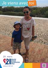 Affiche pour la journée mondiale de la trisomie 21