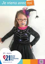 Affiche pour la journée mondiale de la trisomie 21