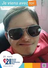 Affiche pour la journée mondiale de la trisomie 21