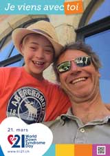 Affiche pour la journée mondiale de la trisomie 21