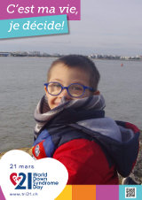 Affiche pour la journée mondiale de la trisomie 21