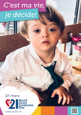 Affiche pour la journée mondiale de la trisomie 21
