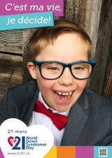 Affiche pour la journée mondiale de la trisomie 21