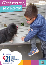 Affiche pour la journée mondiale de la trisomie 21