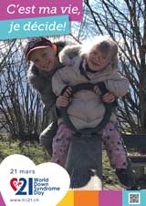 Affiche pour la journée mondiale de la trisomie 21