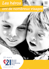Affiche pour la journée mondiale de la trisomie 21