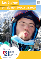 Affiche pour la journée mondiale de la trisomie 21