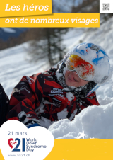 Affiche pour la journée mondiale de la trisomie 21