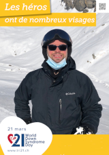 Affiche pour la journée mondiale de la trisomie 21