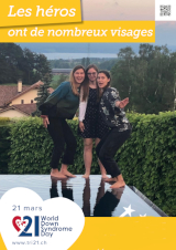 Affiche pour la journée mondiale de la trisomie 21