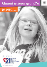 Affiche pour la journée mondiale de la trisomie 21