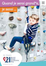 Affiche pour la journée mondiale de la trisomie 21